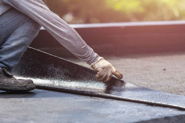 Professional Waterproofing technician working in West Alexandria, OH
